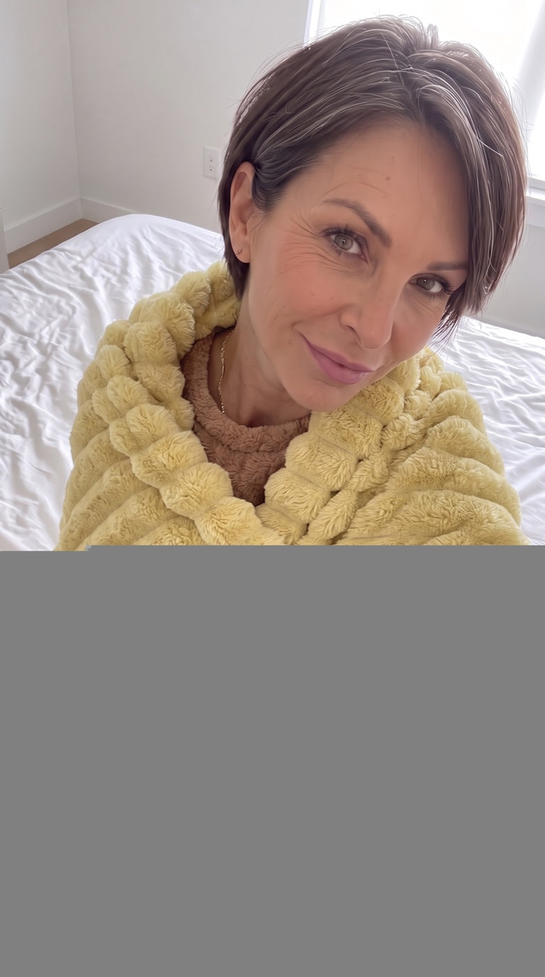 Cloud Rib Blanket at home