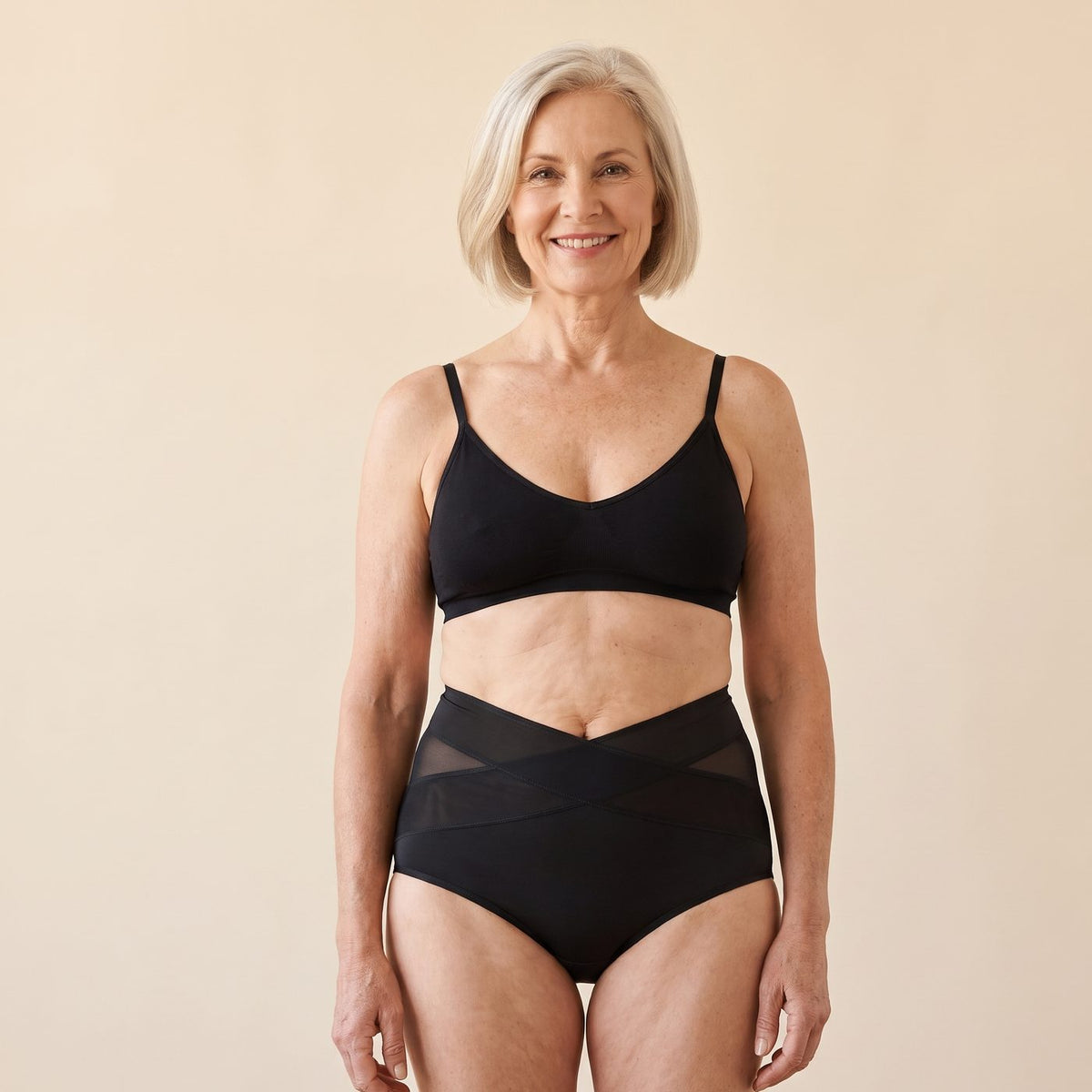 The Limosia Sculpt Brief worn