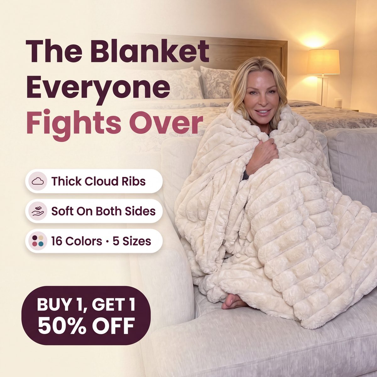 Limosia Cloud Rib Blanket – the blanket everyone fights over