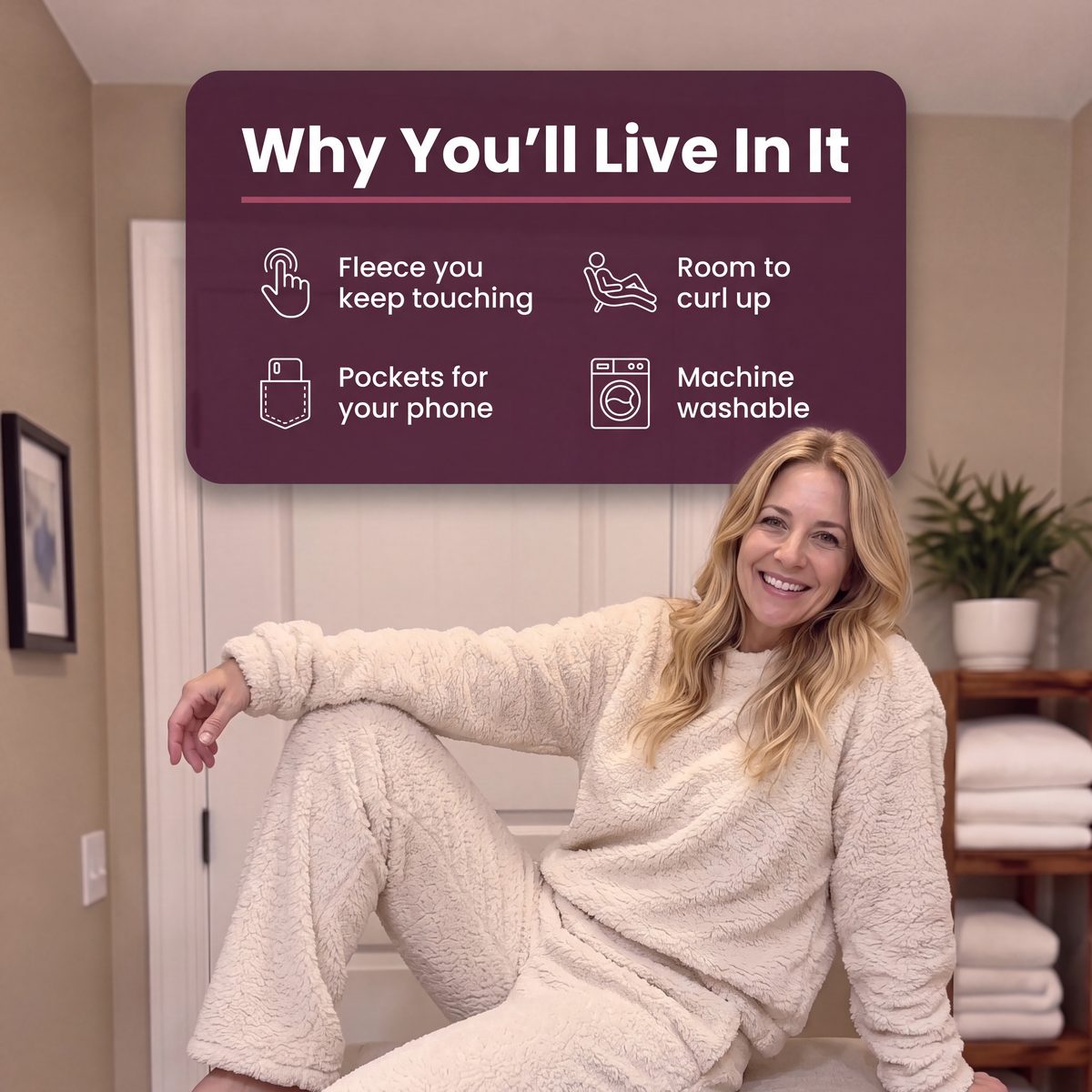 Why you'll live in the Cloud Teddy Set