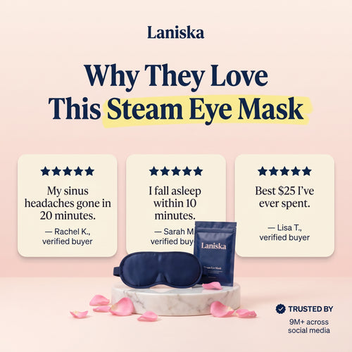 Calmr Steam Eye Mask – Heated Comfort
