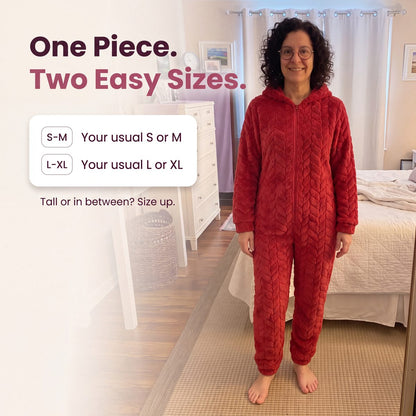 Heart Hug Onesie in S-M and L-XL