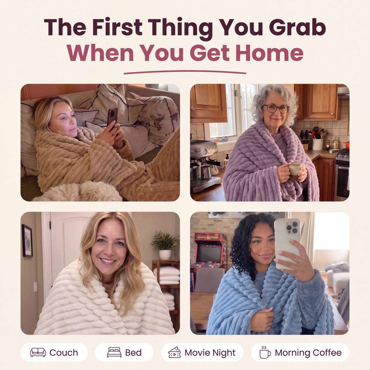 Cloud Rib Blanket everyday moments