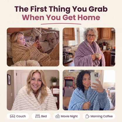 Cloud Rib Blanket everyday moments