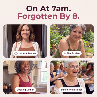 Limosia Sculpt Tank with Built-In Bra – On at 7am, forgotten by 8: under a blouse, in the garden, cooking, lunch with friends