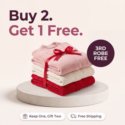 Limosia Cozy Plush Robe – Buy 2, get 1 free