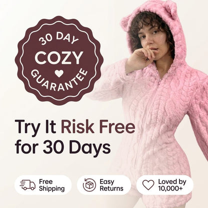 Limosia Snuggly Bear Onesie — The Cozy Fleece Hug You'll Never Want to Take Off