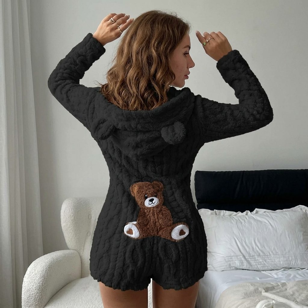 Limosia Snuggly Bear Onesie — The Cozy Fleece Hug You'll Never Want to Take Off