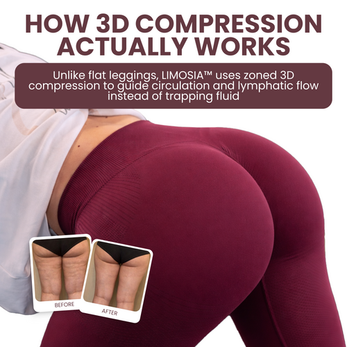 Limosia 3D Graduated Compression Leggings (BOGO)