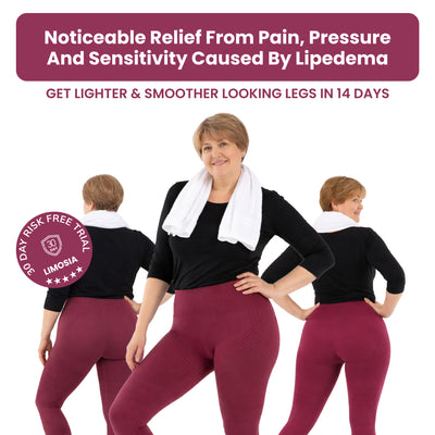 Limosia 3D Graduated Compression Leggings Lipedema