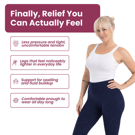 Limosia 3D Graduated Compression Leggings Lipedema