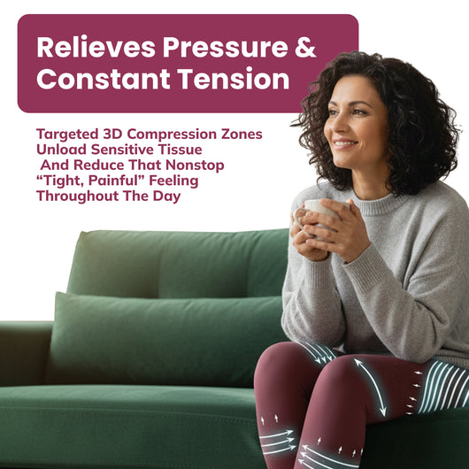 Limosia 3D Graduated Compression Leggings Lipedema