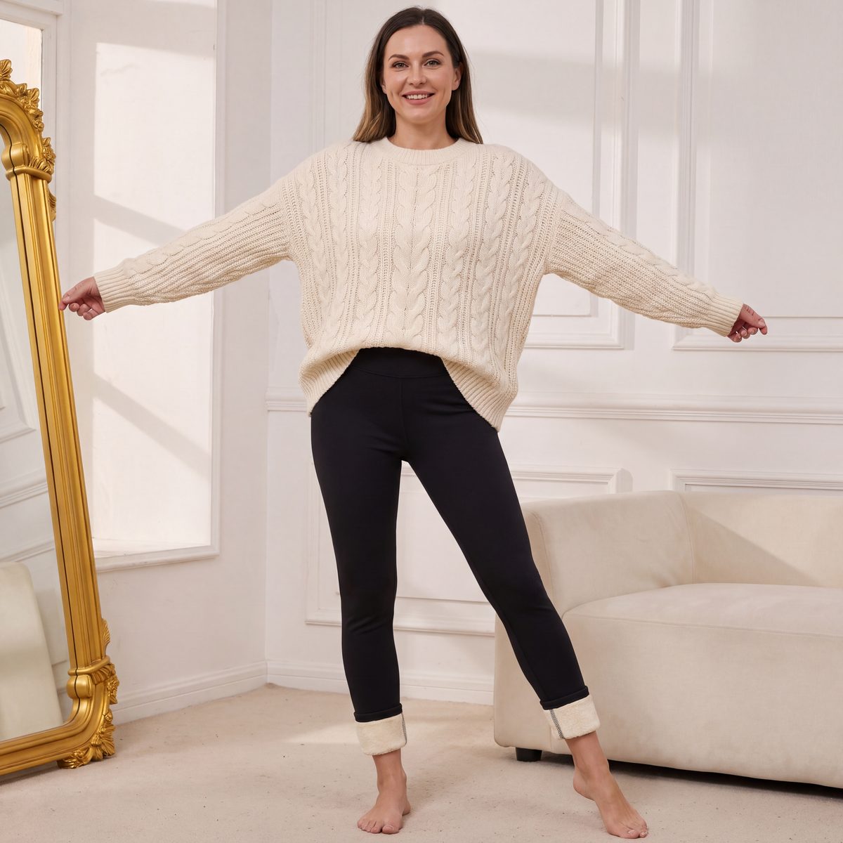 Limosia Fleece Lined Leggings