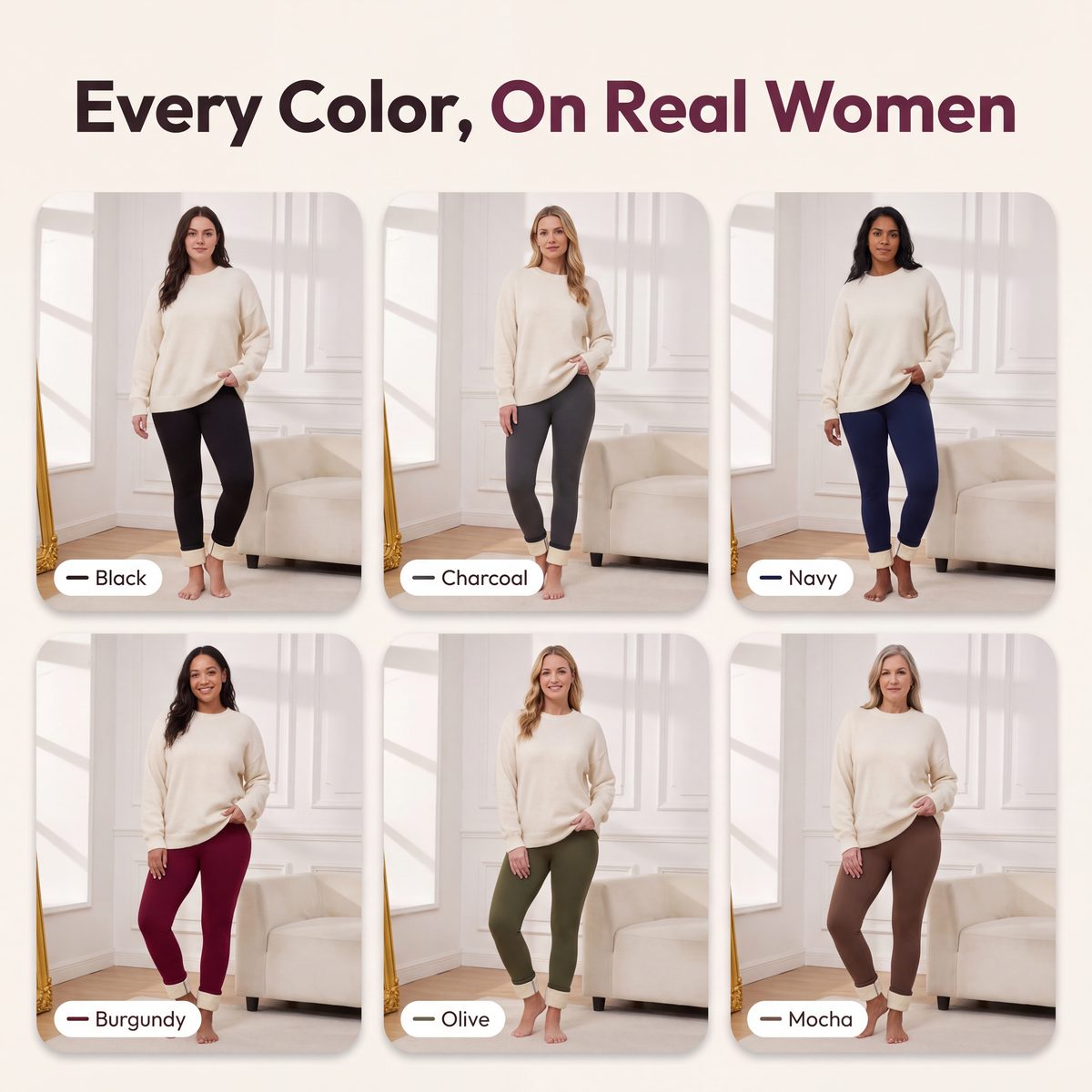 Limosia Fleece Lined Leggings