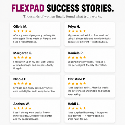 FlexPad™ — The Pelvic Lift Trainer That Actually Flattens The Mom Pooch