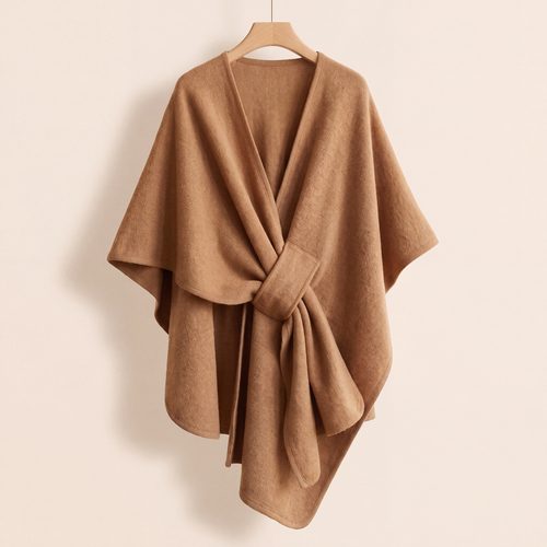 Camel Loop Poncho