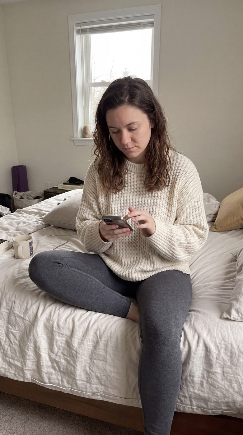 Limosia Fleece Lined Leggings worn